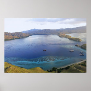 Cove in Komodo Poster