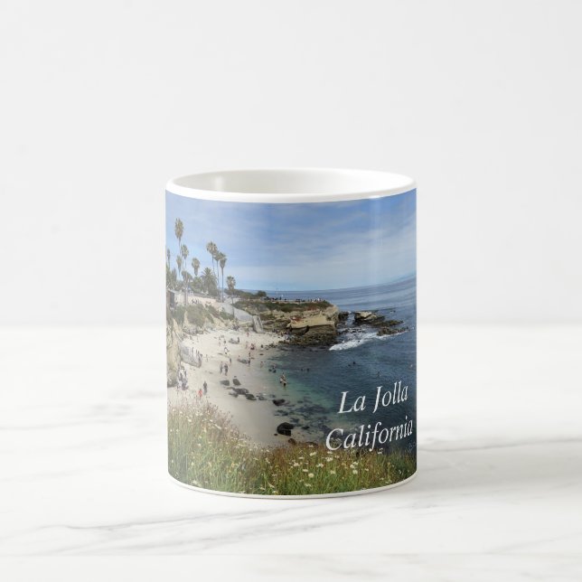Cove La Jolla in Kalifornien Kaffeetasse (Mittel)