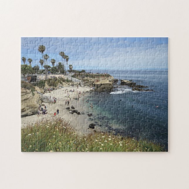 Cove La Jolla in Kalifornien Puzzle (Horizontal)