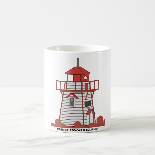 Covehead Lighthouse PEI Tasse (Mittel)