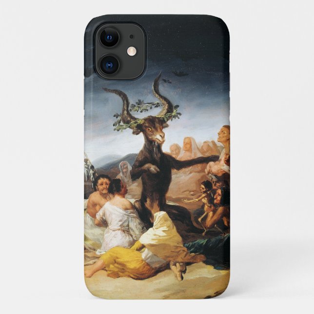 Coven Francisco José de Goya Meisterwerk Farbe Case-Mate iPhone Hülle (Rückseite)