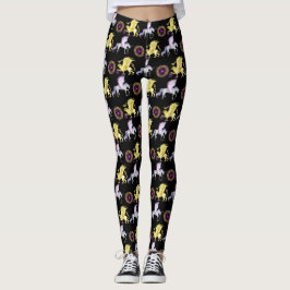 Coven-Symbol-Spiralen-Wesentlich-Einhorn Griffon Leggings