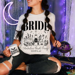 Coven Witchy Junggeselinnen-Abschied der Braut T-Shirt<br><div class="desc">Lassen Sie sich mit dem Coven Witchy Junggeselinnen-Abschied Custom T - Shirt von unserer Braut verzaubern - die perfekte Mischung aus Spaß und Zauber für Ihre mystische Feier. Dieses witzige Junggeselinnen-Abschied-Shirt ist nicht nur ein Kleidungsstück, es ist eine Aussage, die den Geist Ihrer himmlischen Braut und Crew der Braut einfängt....</div>