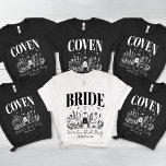 Coven Witchy Junggeselinnen-Abschied der Braut Tri-Blend Shirt<br><div class="desc">Machen Sie sich mit einer gotischen Drehung in unserem "Ride or Die Til Death Do We Party" Bachelorette Tri-Blend Shirt zum Party bereit. Dieses Shirt ist perfekt für einen Bachelorette-Bash im Halloween-Stil oder eine gotische Hochzeitsfeier geeignet und bietet ein feines "Ride Or Die"-Design, das eine Touch edlen Spaßes und Stil...</div>