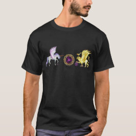 Covensymbol-Spiralenwesentlich-Einhorn griffon T-Shirt