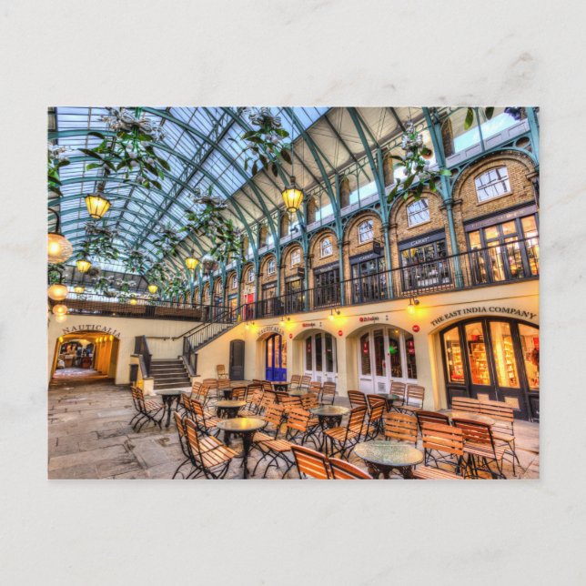 Covent Garden London Postkarte (Vorderseite)