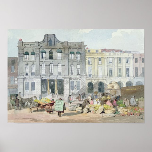 Covent Garden Market Poster (Vorne)