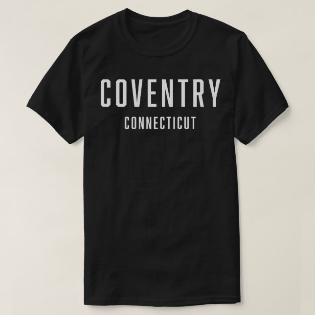 Coventry Connecticut TShirt (Design vorne)