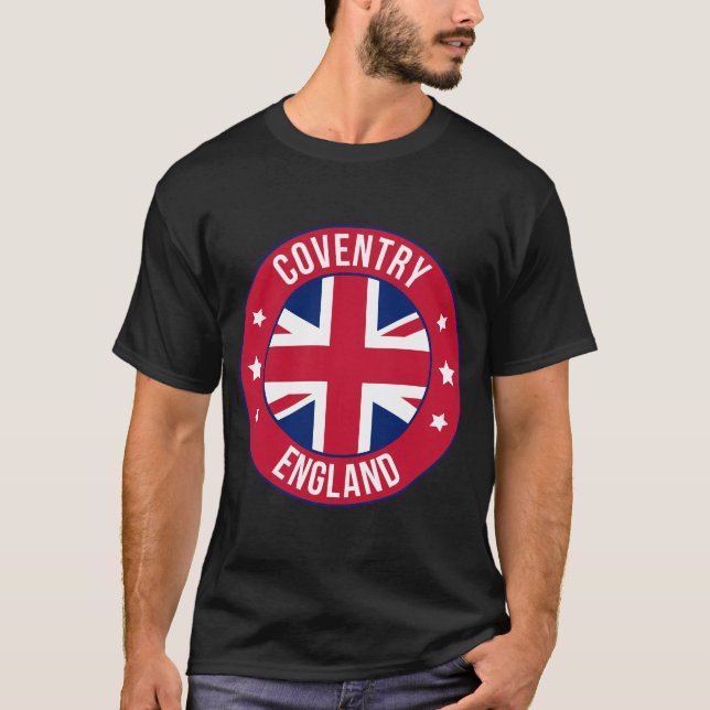 Coventry, England City T-Shirt | Reise & Heimatort (Vorderseite)