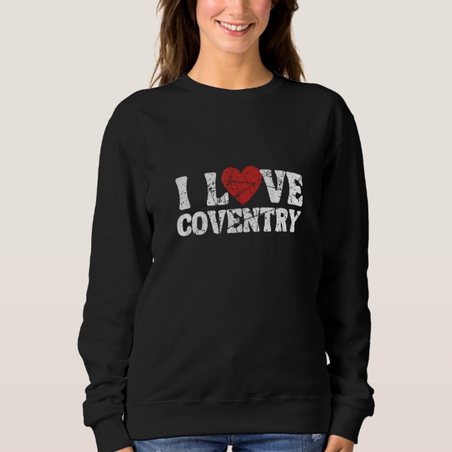 Coventry Men Women Kids Boys Girls Warwickshire En Sweatshirt (Vorderseite)