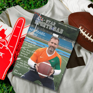 Cover Card für All-Star Sports Vater Magazine