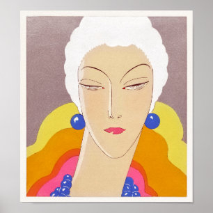 Cover des Modemagazins Art-Goût-Beauté Poster