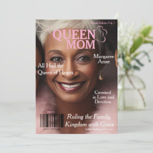 Cover des Queen Mama Magazine Feiertagskarte