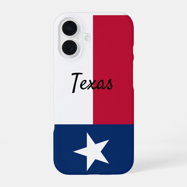 Cover für das iPhone-Flag Texas iPhone 16 Hülle (Rückseite)