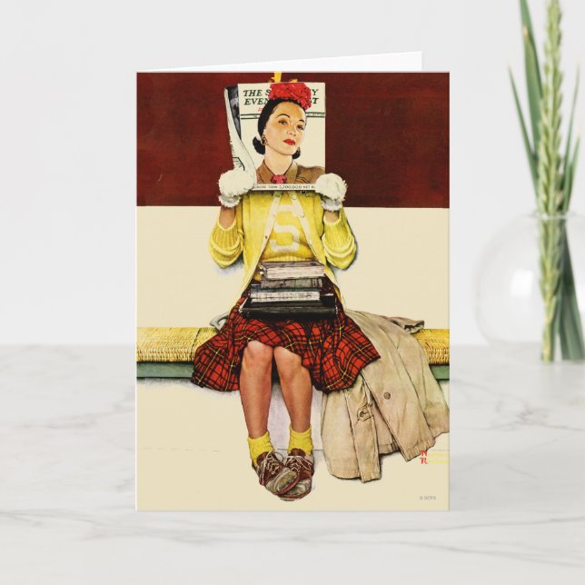 Cover Girl Karte (Vorderseite)