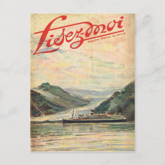 Cover, Lisez-Moi, Cruising the Fjiords Postkarte