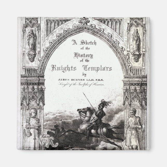 Cover of 'A Sketch of History the Knights Magnet (Vorne)