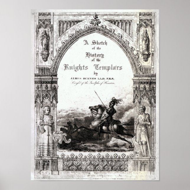 Cover of 'A Sketch of History the Knights Poster (Vorne)