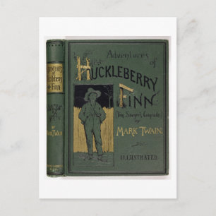 Cover of 'Adventures of Huckleberry Finn' by Mark Postkarte