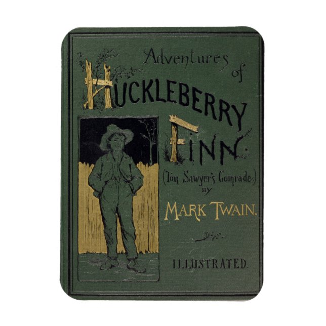 Cover of 'Adventures of Huckleberry Finn' von Mark Magnet (Vertikal)