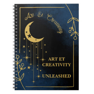 Cover of "Celestial Spiral Creativity" Notizblock