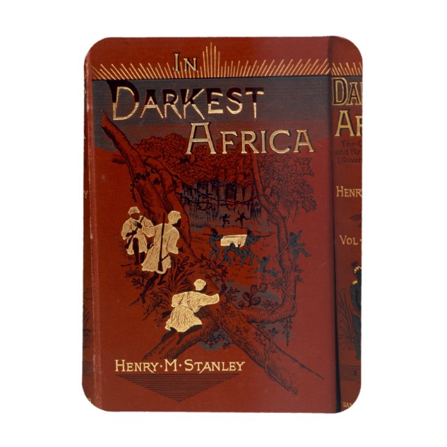 Cover of 'In darkest Africa: or the Quest, Rescue, Magnet (Vertikal)