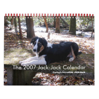Cover, The 2007 Jack-Jack Kalender, Corley's In... Kalender