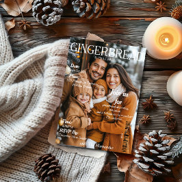 Cover von Gingerbrei & Jingle Bash Party Magazine Einladung