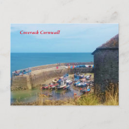 Coverack Harbour The Lizard Cornwall England Postkarte