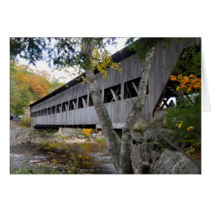 Covered Bridge 7692 Dankeschön-Karte
