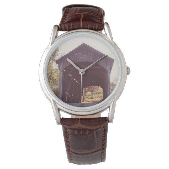 Covered Bridge Armbanduhr (Vorderseite)