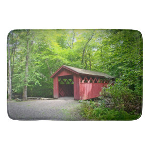 Covered Bridge Bath Mat Badematte