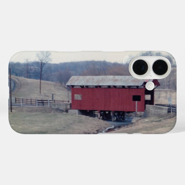 Covered Bridge Case-Mate iPhone Hülle (Rückseite (Horizontal))