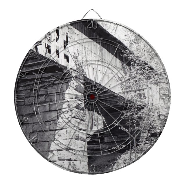 Covered Bridge Dartscheibe (vorne)