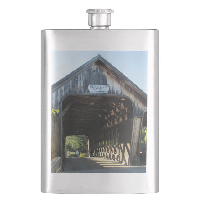Covered Bridge Flachmann (Vorderseite)