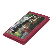 Covered Bridge Foto Wallet