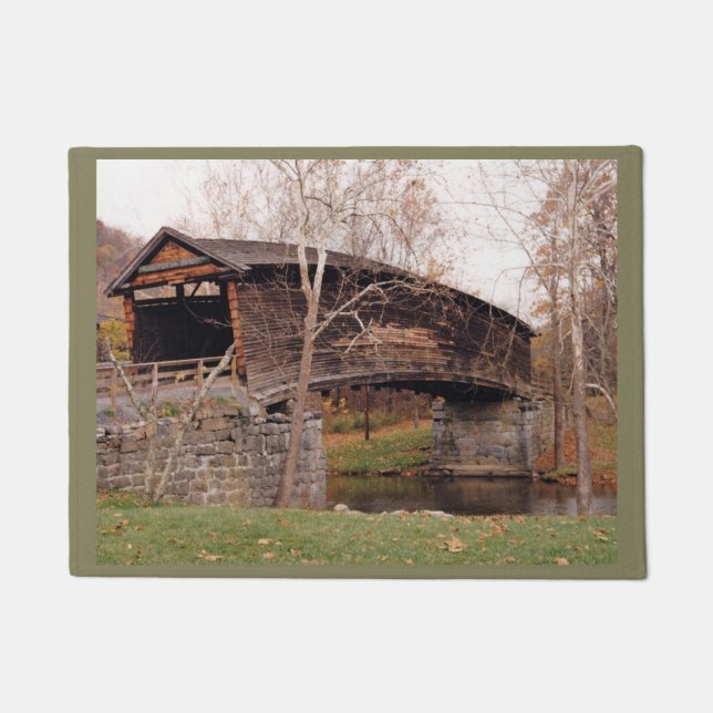 Covered Bridge Fußmatte (Vorderseite)
