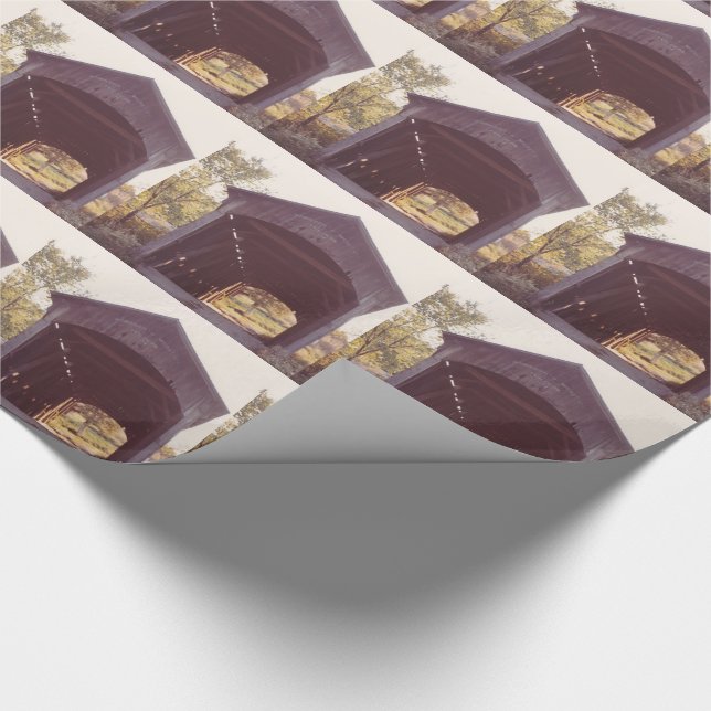 Covered Bridge Geschenkpapier (Ecke)