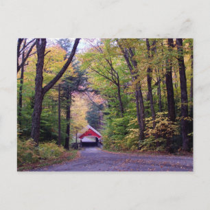 Covered Bridge in New Hampshire Postkarte