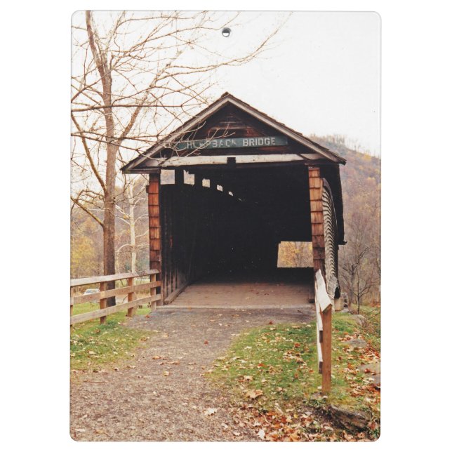 Covered Bridge Klemmbrett (Rückseite)