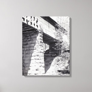 Covered Bridge Leinwanddruck