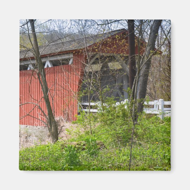 Covered Bridge Magnet (Vorne)