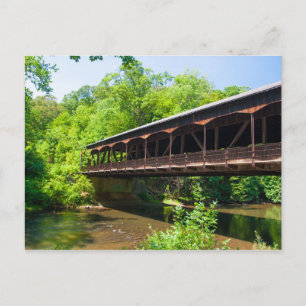 Covered Bridge, Mohican Staat Park, Ohio Postkarte