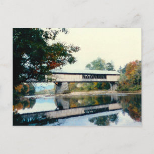 Covered Bridge NH Postcard Postkarte