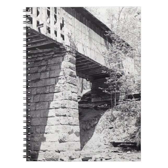 Covered Bridge Notizblock (Vorderseite)