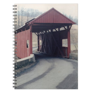Covered Bridge Notizblock