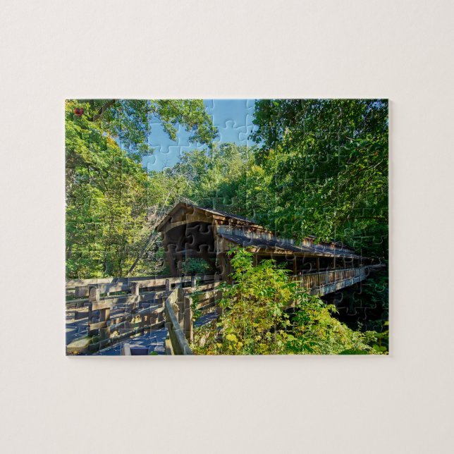 Covered Bridge Ohio Puzzle (Horizontal)