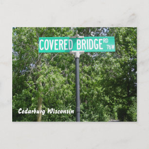 Covered Bridge Park Postkarte