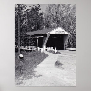 Covered Bridge Poster