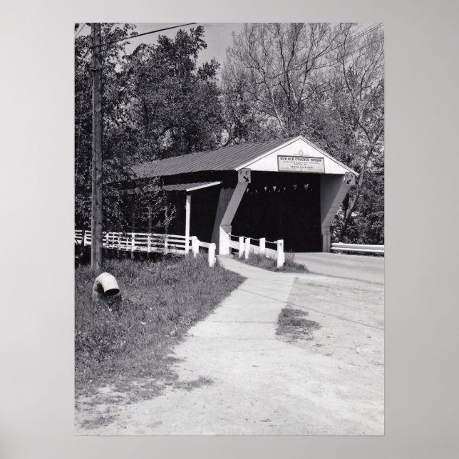 Covered Bridge Poster (Vorne)